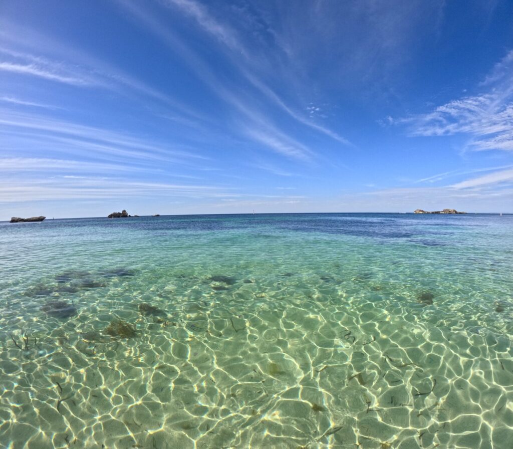 Pinky's Bay, Rottnest Western Australia. WA's best beaches.